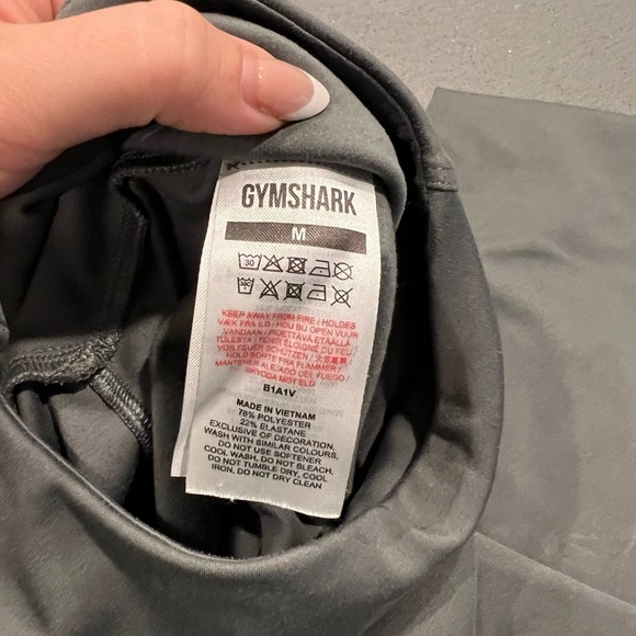 Gymshark Gray High-Waisted Leggings - Picture 10 of 13